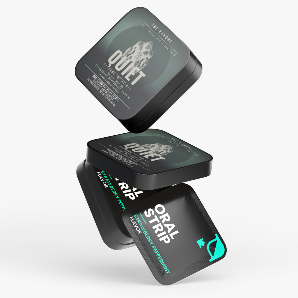 QUIET oral cognitive relax strips by THE KANGMI