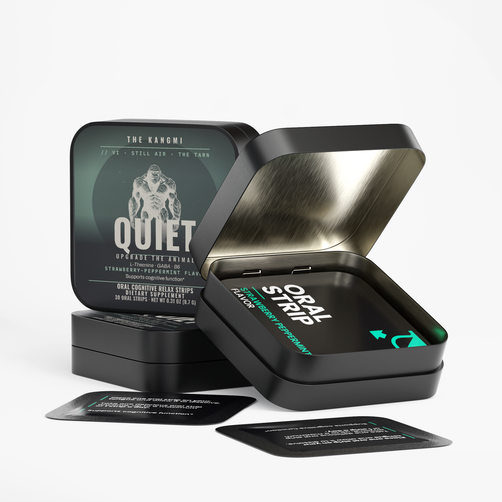 QUIET strips with L-Theanine, GABA and Vitamin B6