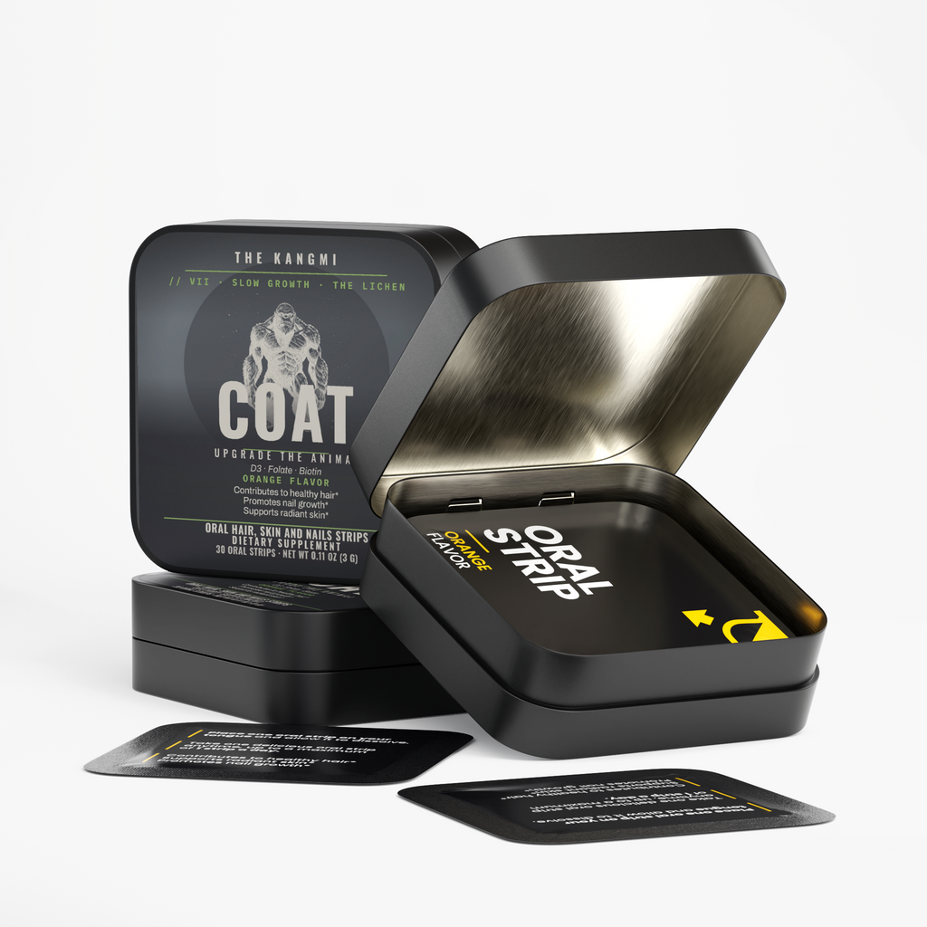 COAT strips with 5000 mcg biotin, folate and vitamin D3
