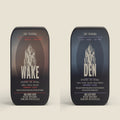 THE DAY · two THE KANGMI tins, WAKE and DEN, 30 oral strips each